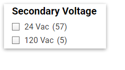 secondary voltageAVH