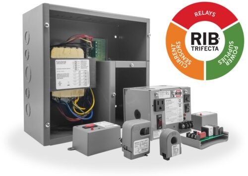 Trifecta Relays Current Sensors Power Supplies