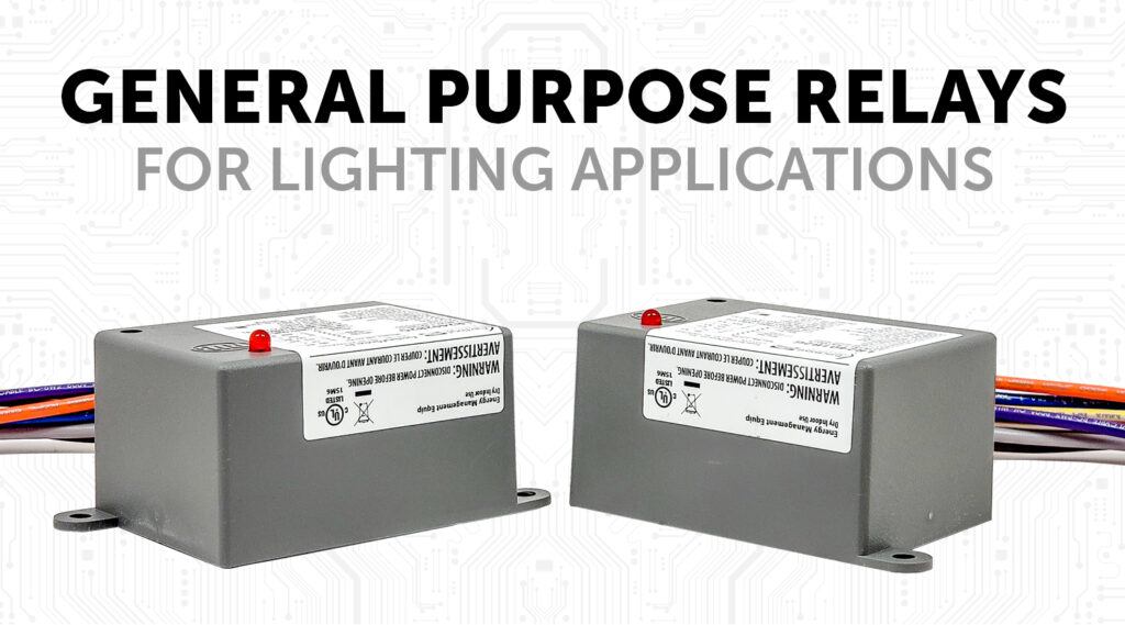 General Purpose Relays for Lighting Applications
